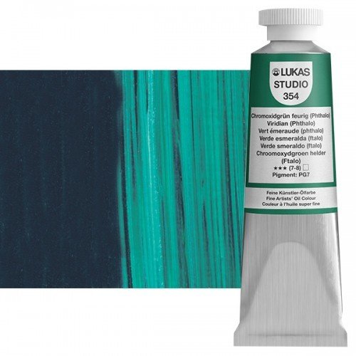 Studio Yağlıboya 37ml N:354 Viridian (Phthalo)