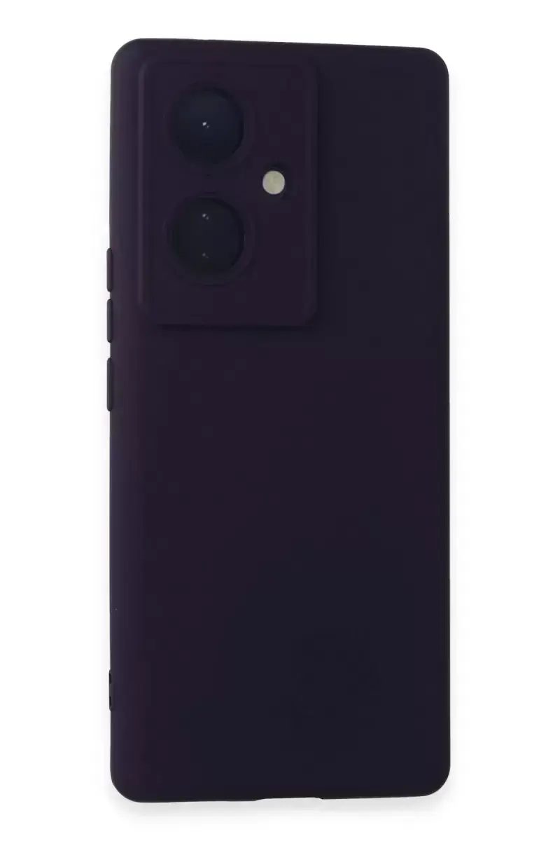 Newface Vivo V29 Lite Kılıf Nano İçi Kadife Silikon - Mor