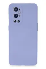 Newface One Plus 9 Pro Kılıf Nano İçi Kadife Silikon - Lila