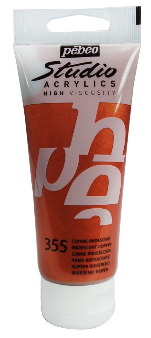Studio Akrilik Boya - Iridescent Copper - 100ml - N:355