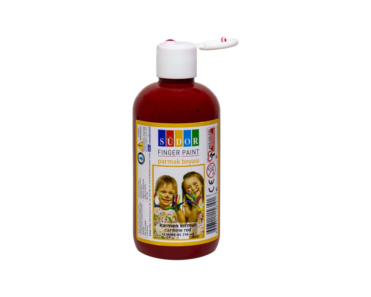 Parmak Boyası Karmen Kırmızı 250ml