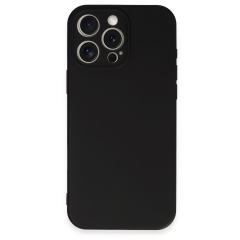 İphone 16 Pro Kılıf First Silikon - Siyah