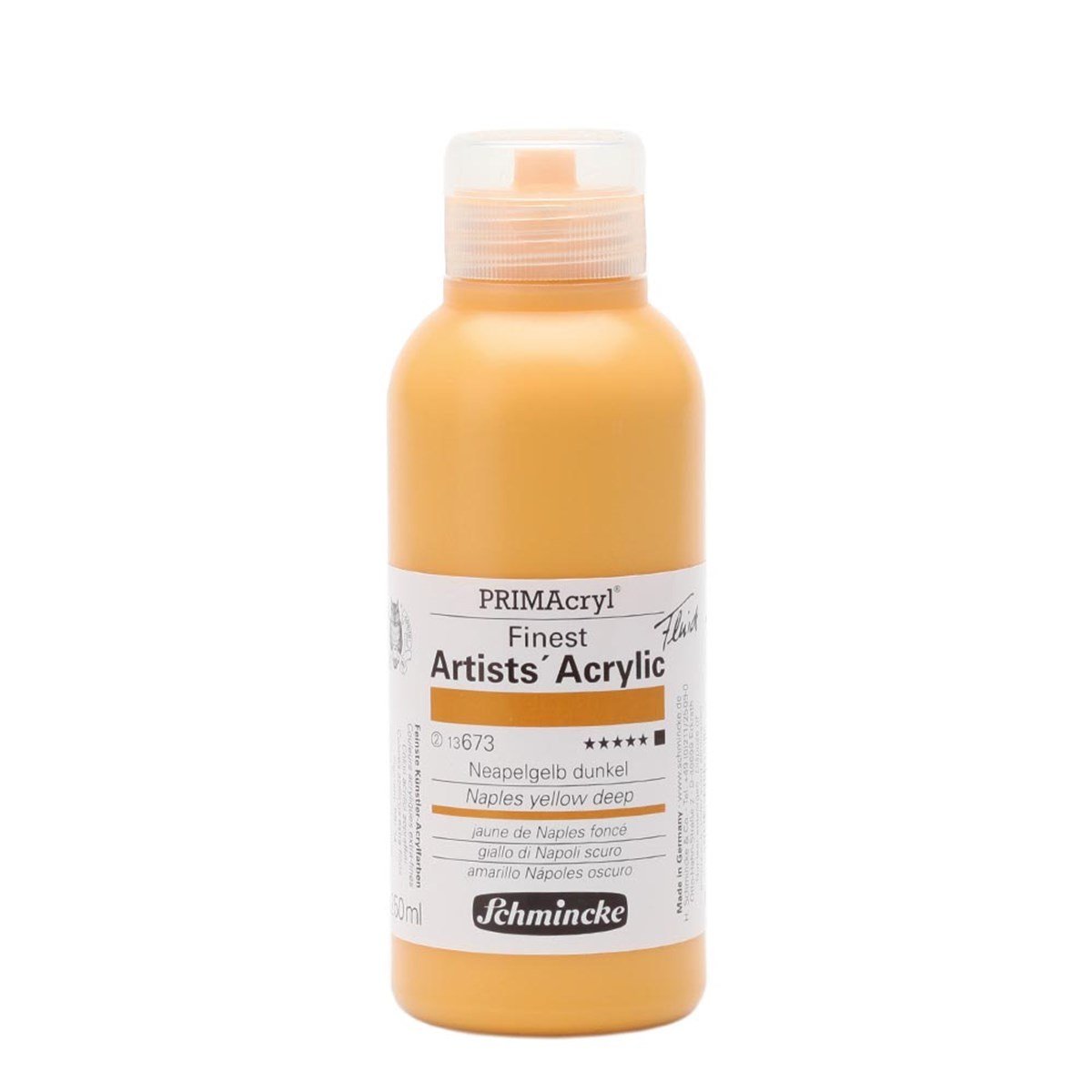 PRİMAcryl Artist Akrilik Boya - Naples Yellow Deep - 250ml - Seri 2