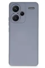 Newface Xiaomi Redmi Note 13 Pro Plus Kılıf Nano İçi Kadife Silikon - Gri