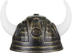 Viking Başlığı Asteriks Başlığı Altın Renk