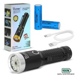 2800 Lümen Özel Seri Yeşil Lazer Özellikli Mıknatıslı  Wt-735