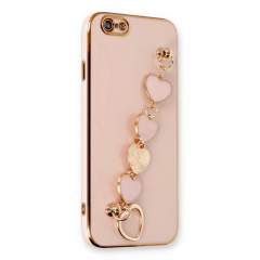İphone 6 Kılıf Esila Silikon - Pudra