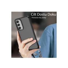 Samsung Galaxy A04s Kılıf Elegant Kapak - Lacivert