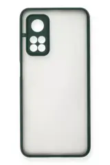 Newface Xiaomi Mi 10t Kılıf Montreal Silikon Kapak - Yeşil