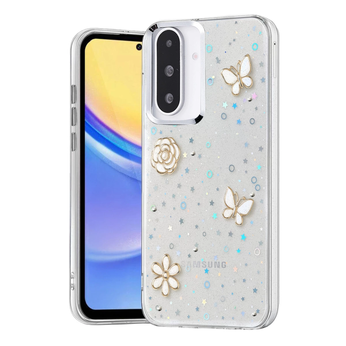 Samsung Galaxy A26 Fiyonk Desenli Kapak - Desen 10