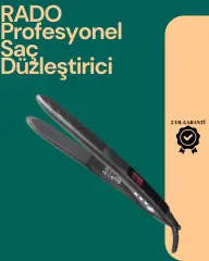 Isı Ayarlı Profesyonel Saç Düzleştirici – Titanyum Seramik Plaka
