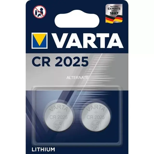 Varta Cr 2025 3 Volt Lityum Pil 2'li