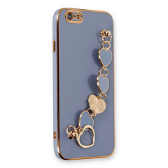İphone 6 Kılıf Esila Silikon - Gri