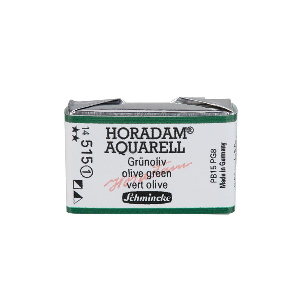 Horadam Artist Tam Boy Tablet Suluboya - Olive Green - Seri 1