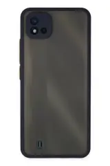 Newface Realme C11 2021 Kılıf Montreal Silikon Kapak - Lacivert