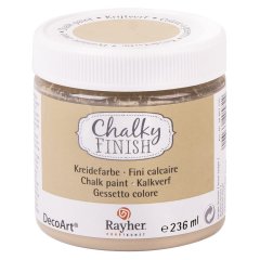 Chalky Finish Dekor Mobilya Boyası 236ml - T.Brown