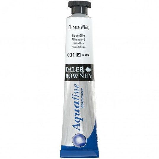 Aquafine Tüp Suluboya 8ml N:001 Chinese White