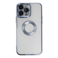 İphone 14 Pro Max Kılıf Slot Silikon - Sierra Blue