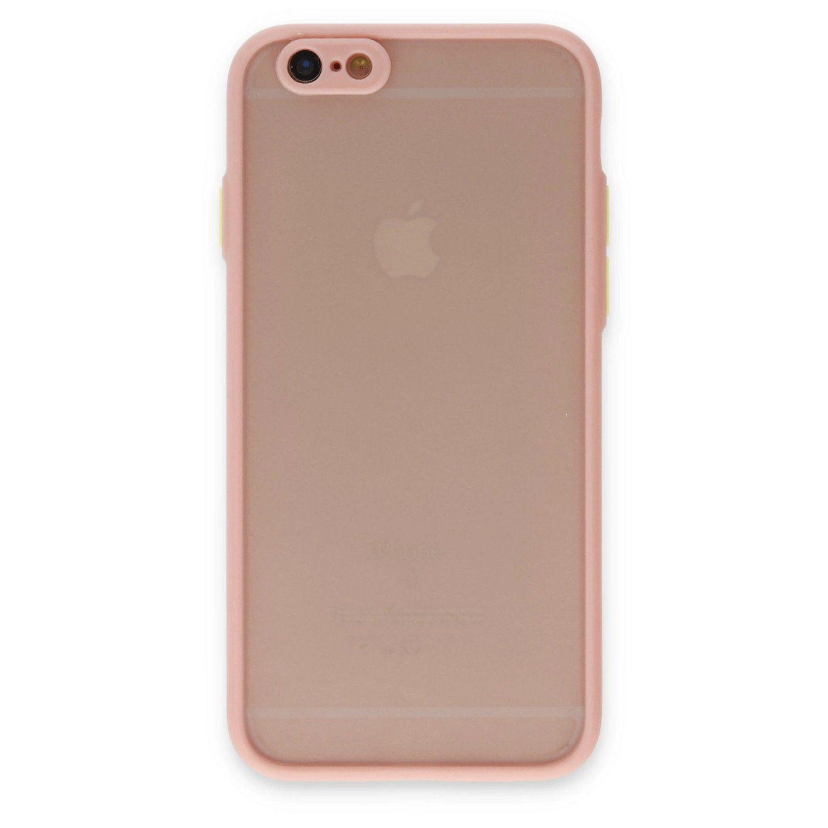 İphone 6 Kılıf Montreal Silikon Kapak - Pembe