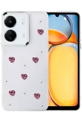 Newface Xiaomi Redmi 13c Fiyonk Desenli Kapak - Desen 3