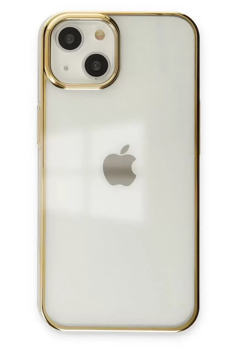 Newface Apple İphone 14 Plus Kılıf Element Silikon - Gold