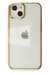 Newface Apple İphone 14 Plus Kılıf Element Silikon - Gold