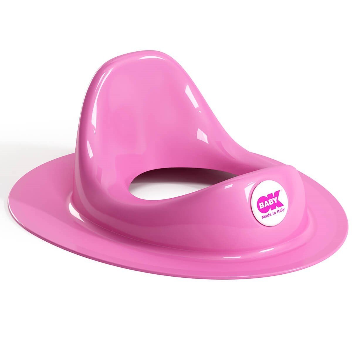 OkBaby Ergo Klozet Adaptörü / Canlı Pembe