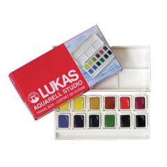 Studıo Suluboya 12'li Takım 1/2 tablet (6854)