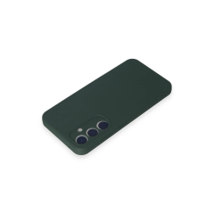 Samsung Galaxy A35 5g Kılıf First Silikon - Koyu Yeşil