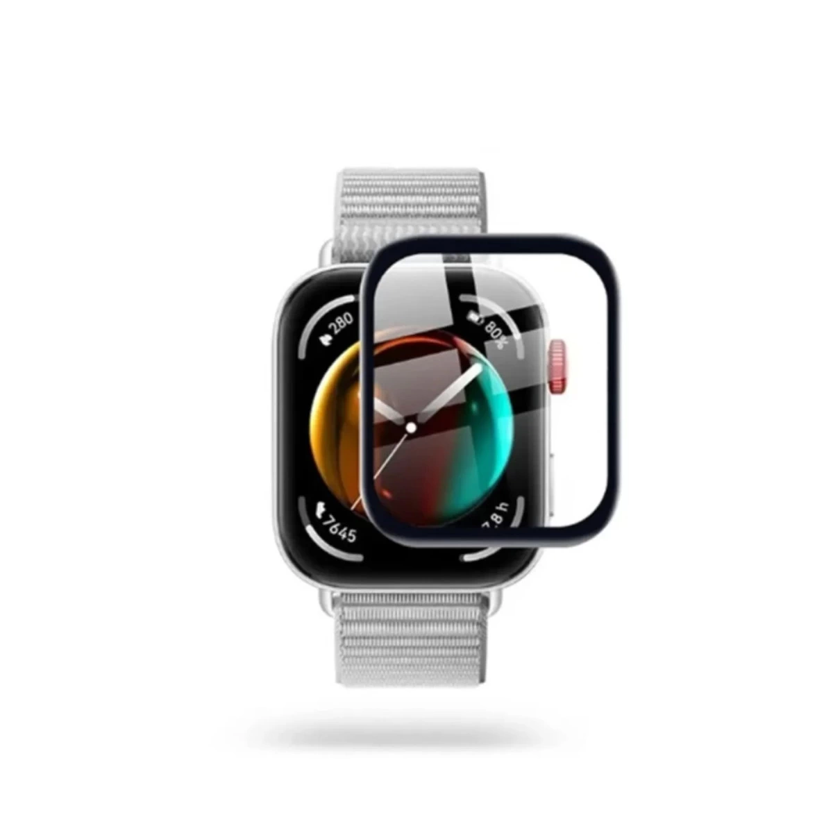 Watch Fit 3 Polymer Nano Ekran Koruyucu - Şeffaf
