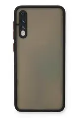 Newface Samsung Galaxy A30s Kılıf Montreal Silikon Kapak - Siyah