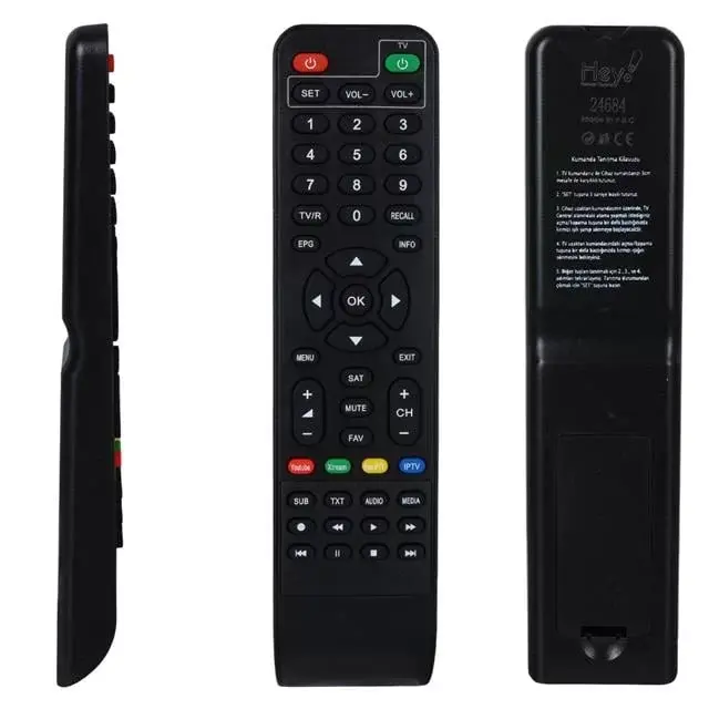 Dreamstar Y33a Youtube Tuşlu Hd Uydu Kumandası