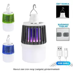 Powermaster Mx-858 Usb'li Sinek Öldürücü Özellikli 3 Modlu Şarjlı Kamp Feneri