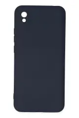 Newface Xiaomi Redmi 9a Kılıf Nano İçi Kadife Silikon - Lacivert