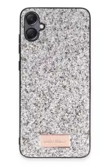 Onegif Samsung Galaxy A05 Bright Simli Kapak - Gümüş