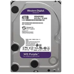 Western Digital Purple Wd40purz 4 Tb Sata 6gb/s 7/24 Güvenlik Harddisk