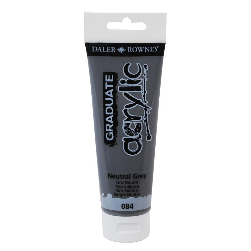 Graduate Akrilik Boya 120ml 084 Natural Grey