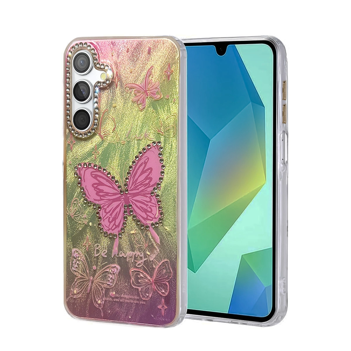 Samsung Galaxy A55 5g Kılıf Blade Aynalı Desenli Kapak - Desen 5