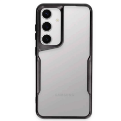 Samsung Galaxy S24 Kılıf Boyi Silikon Kapak - Siyah