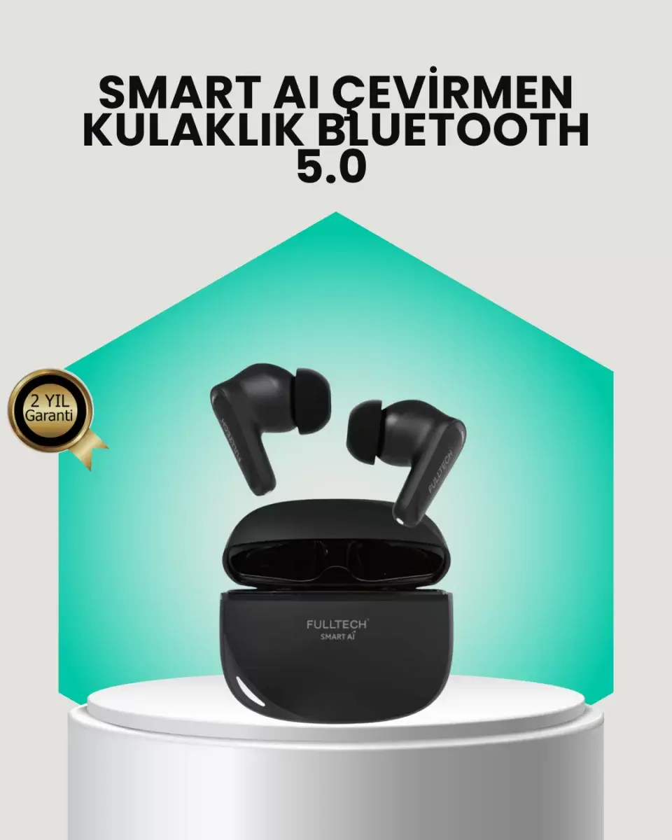 135 Dilde Gerçek Zamanlı Çeviri Özellikli Tws Bluetooth Kulaklık