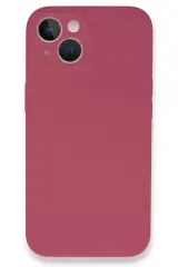 Newface Apple İphone 13 Mini Kılıf Lansman Legant Silikon - Fuşya