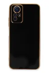 Newface Xiaomi Redmi Note 12s Kılıf Volet Silikon - Siyah