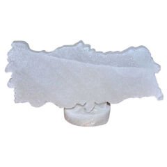 Türkiye Haritası Şekilli Doğal Kaya Tuzu Biblosu Beyaz 0-1 Kg