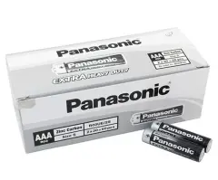 Panasonic R03ue/2s Manganez Aaa İnce Kalem Pil (60'lı Paket)