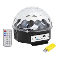 Premio Pr-2839 Usb-mp3-blueooth Destekli Kumandalı Hoparlörlü Yarım Dünya Sihirli Led Disko Topu