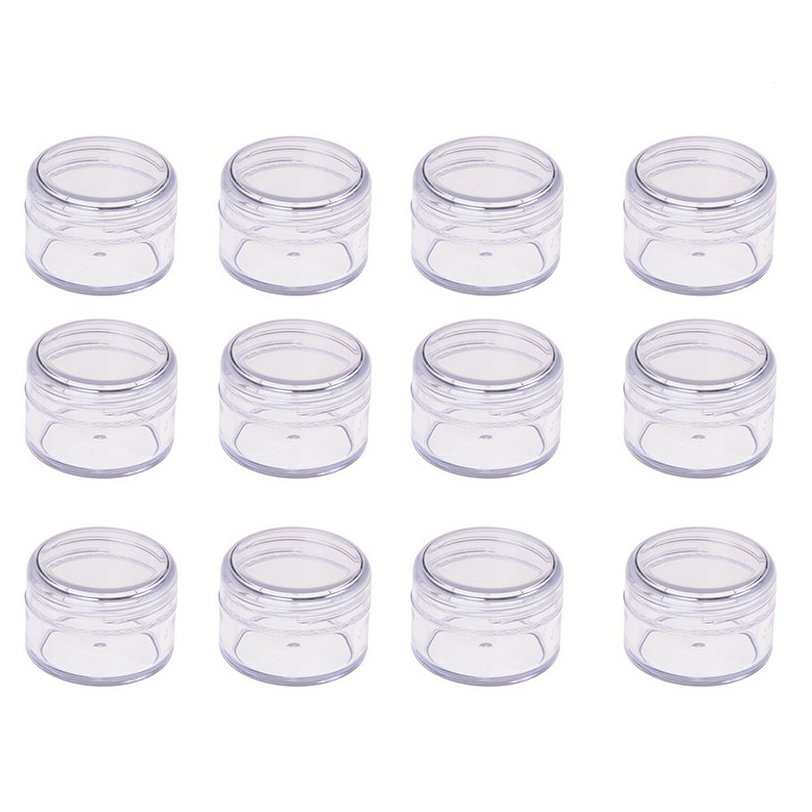 Kapaklı Boş Şişe - Plastik - 3,3X3,7cm