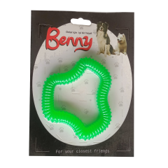 Benny Köpek Oyuncağı Sert 11 x 10 cm Yeşil