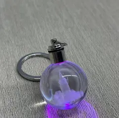 Ledli Galata Kulesi Tasarımlı Kristal Anahtarlık