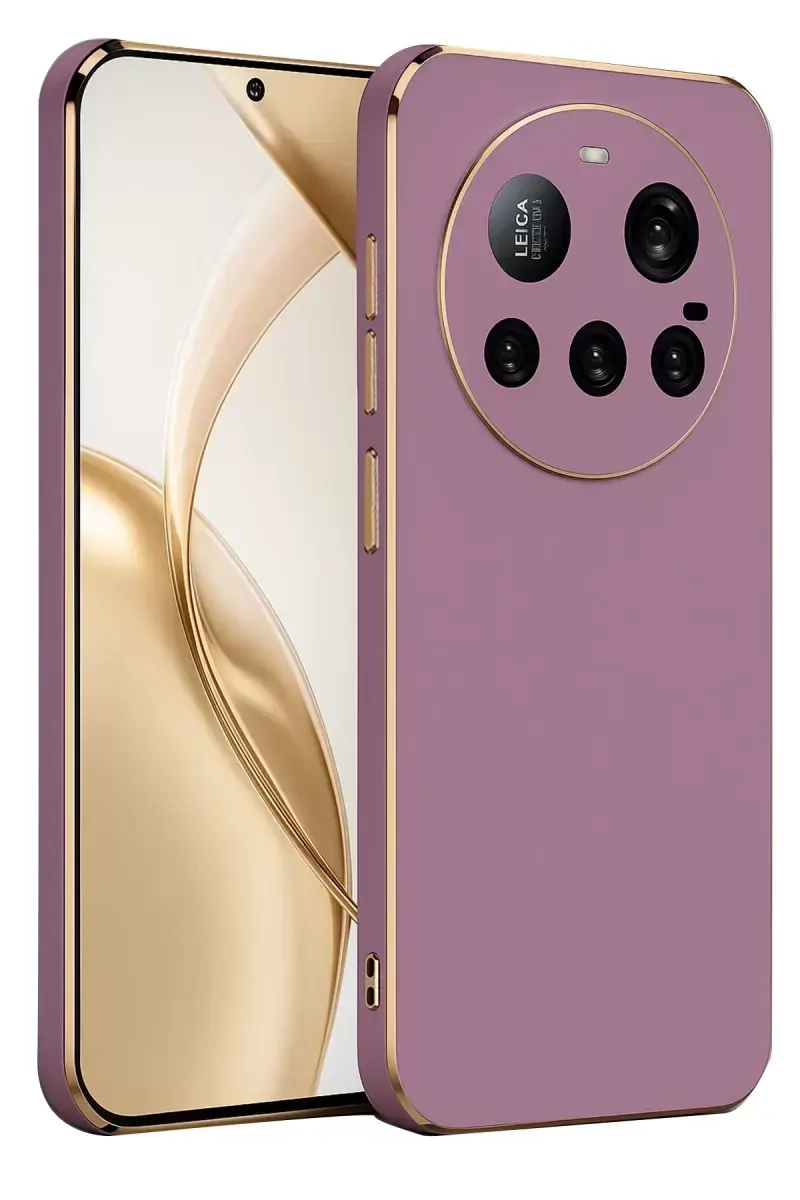 Newface Xiaomi Mi 15 Ultra Kılıf Volet Silikon - Mor