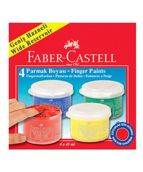 Parmak Boyası 4 Renk 45 Ml